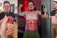 Held heeft echt geen zin in sporten en laat ‘summer body’ dan maar op zijn buik tatoeëren
