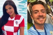 Kroatische babe Ivana 'not amused' over niet-selectie Grealish bij Engeland: "Die trainer kent er niks van!"