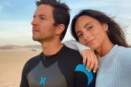 Zwangere vriendin van Matteo Simoni poseert in bikini en badpak: "Wat ben jij mooi!" (foto's)