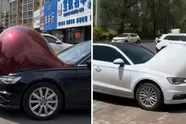 Made in China!? Chinezen krijgen te maken met 'zwangere' auto's door extreme hitte