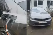 Enkel in België? Een elektrische auto opladen, dat doen ze op deze manier bij het Belgische leger...