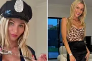 Instagram-meltdown nadat natuurster Dasha haar Halloween-kostuum onthult met stomend filmpje: "Arresteer me aub!"