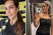 Dat brandje moet geblust worden! 'Lekkerste brandweervrouw ter wereld' Gunn Narten trakteert op zalige badpak- en bikinifoto's