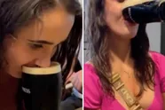 Pint Guinness binnen kappen zonder handen blijkt uiteindelijk toch niet zo'n goed idee