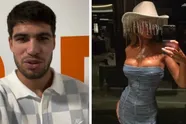 Wonderboy van het tennis Carlos Alcaraz zou een nieuw lief hebben, en da's een blonde stoot die graag uit de kleren gaat (foto's)