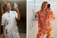 Hoest hoest... De snikhete vakantiekiekjes van dokter Carlijn tonen waarom elke man door haar onderzocht wil worden