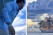 Man die van 11e dek van cruiseschip sprong, onthult welke impact dit had op zijn lichaam