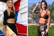 Skate-babe Leticia Bufoni showt haar indrukwekkend afgetrainde lichaam in bikini (foto's)