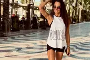 Ex-Playmate en Temptation-babe Barbara Gandolfi (51) pakt podiumplaats tijdens eerste bodybuildingcompetitie (foto's)