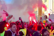Vakbonden en gele hesjes protesteren zij aan zij tegen beleid Macron