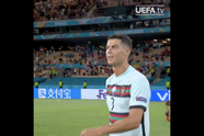 Dít zei Cristiano Ronaldo tegen Thibaut Courtois: "Hoe durft hij?!" (VIDEO)