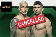 Gevecht Charles Oliveira en Beneil Dariush afgelast voor UFC 288 op 6 mei