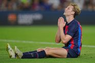 De Jong gelooft nog altijd in landstitel FC Barcelona: 'We creëren meer kansen dan vorig jaar'