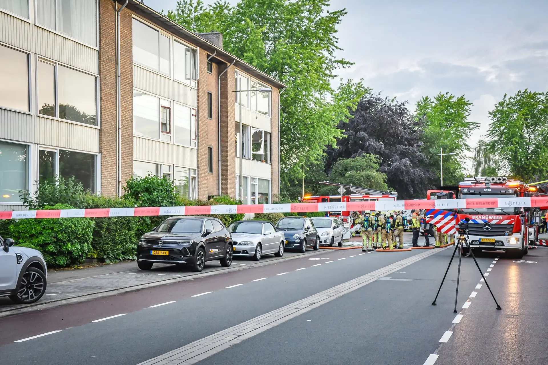 Grote explosie in appartementencomplex Amersfoort