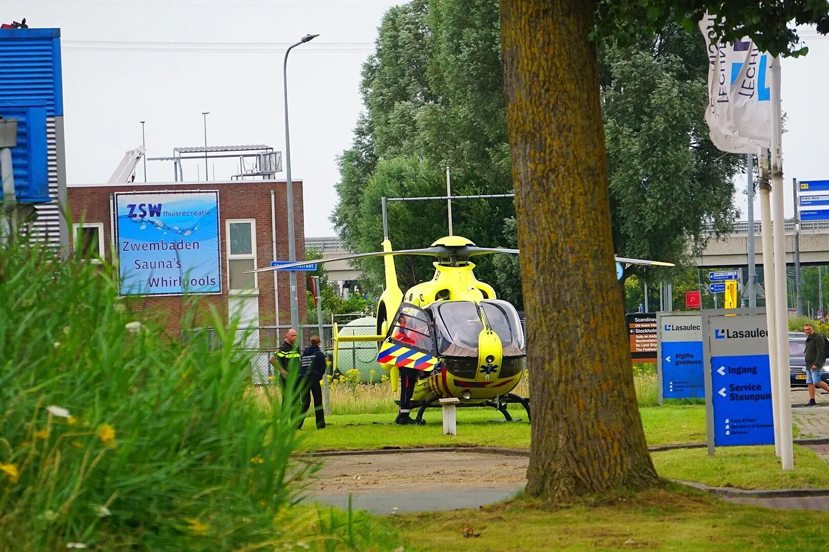 Mobiel Medisch Team ingezet na ernstig ongeval met scooter in Groningen