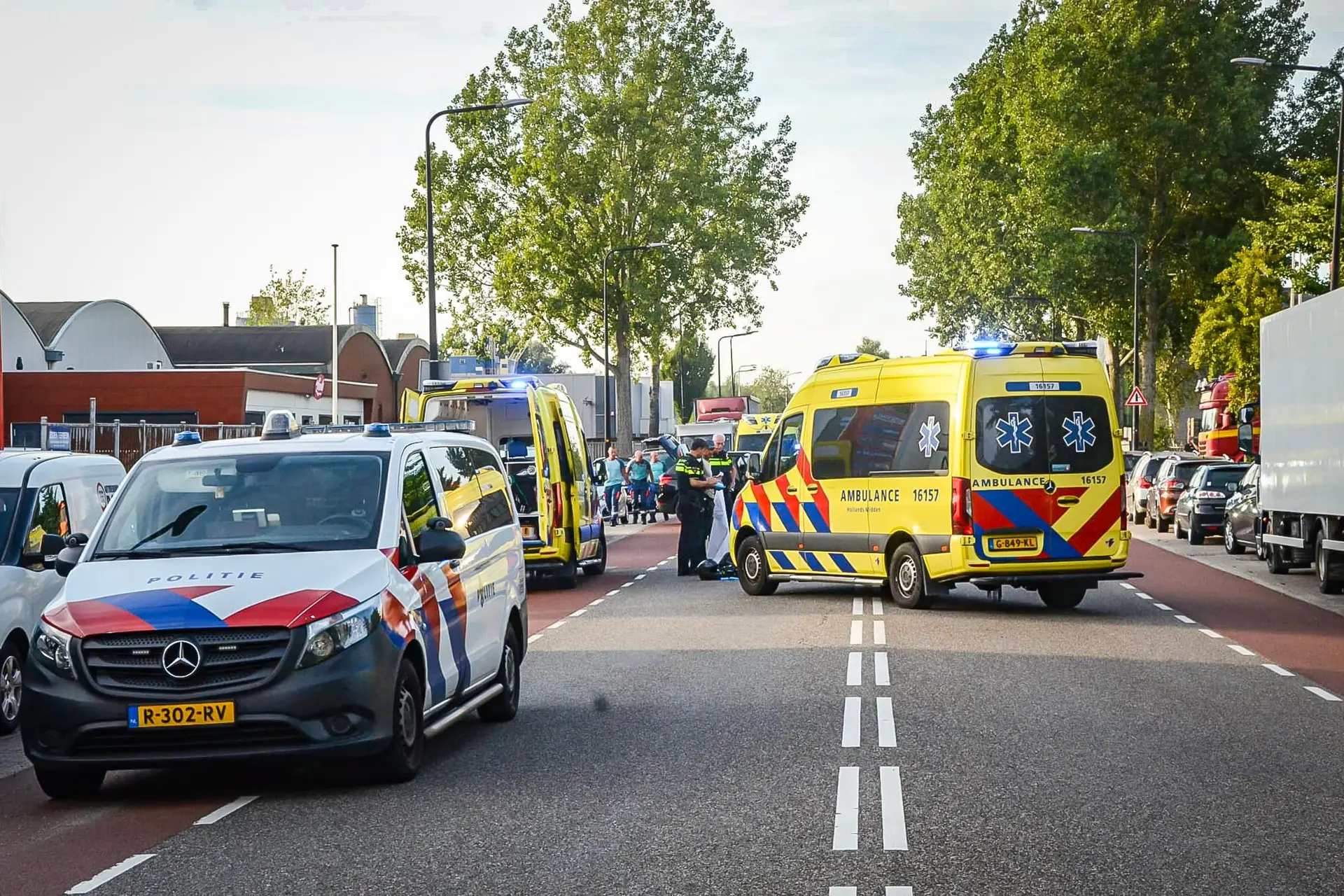 Dodelijk verkeersongeval in Gouda: motorrijder komt om het leven