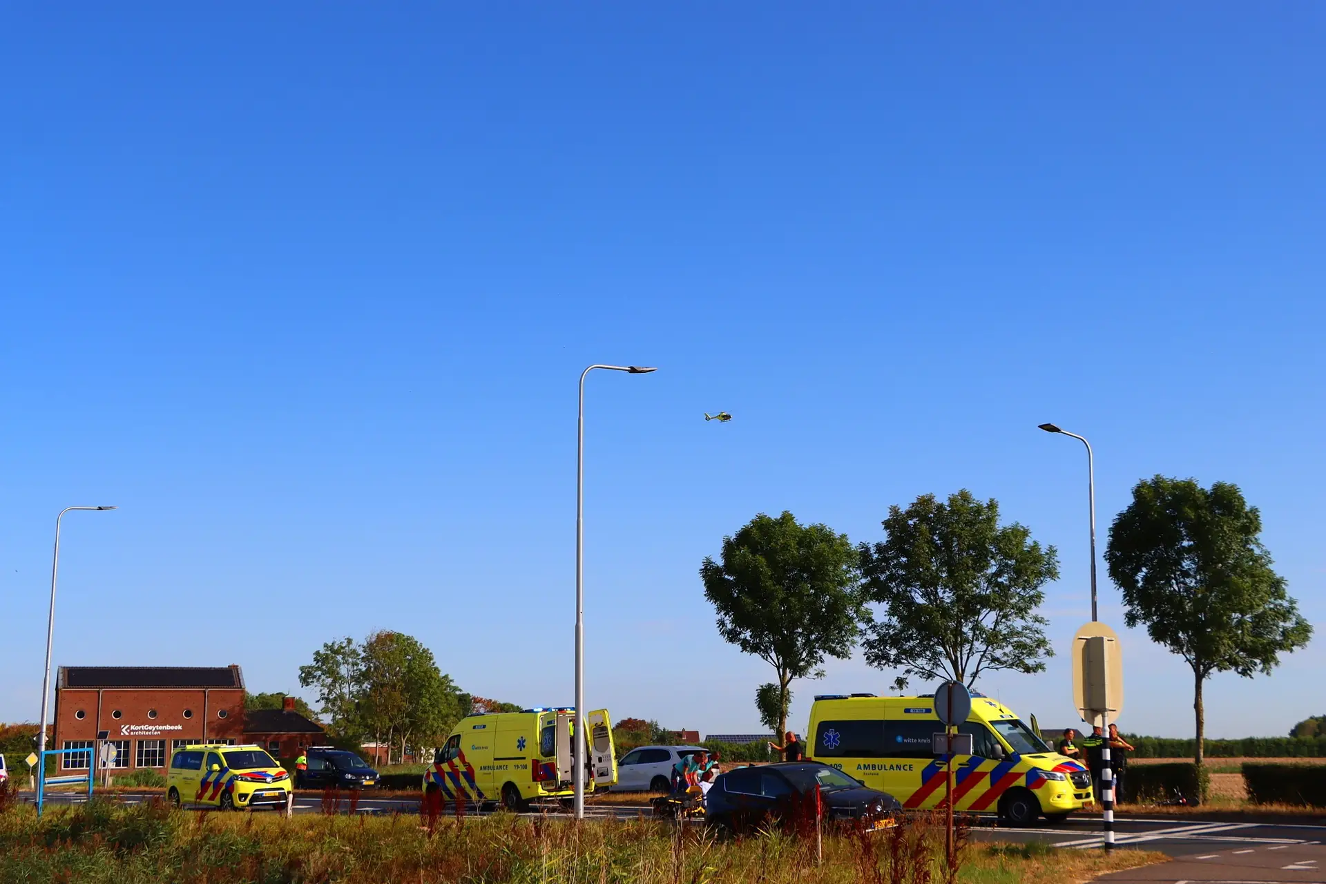 Fietster (72) overleden na ernstig ongeval met auto op N59 bij Zierikzee
