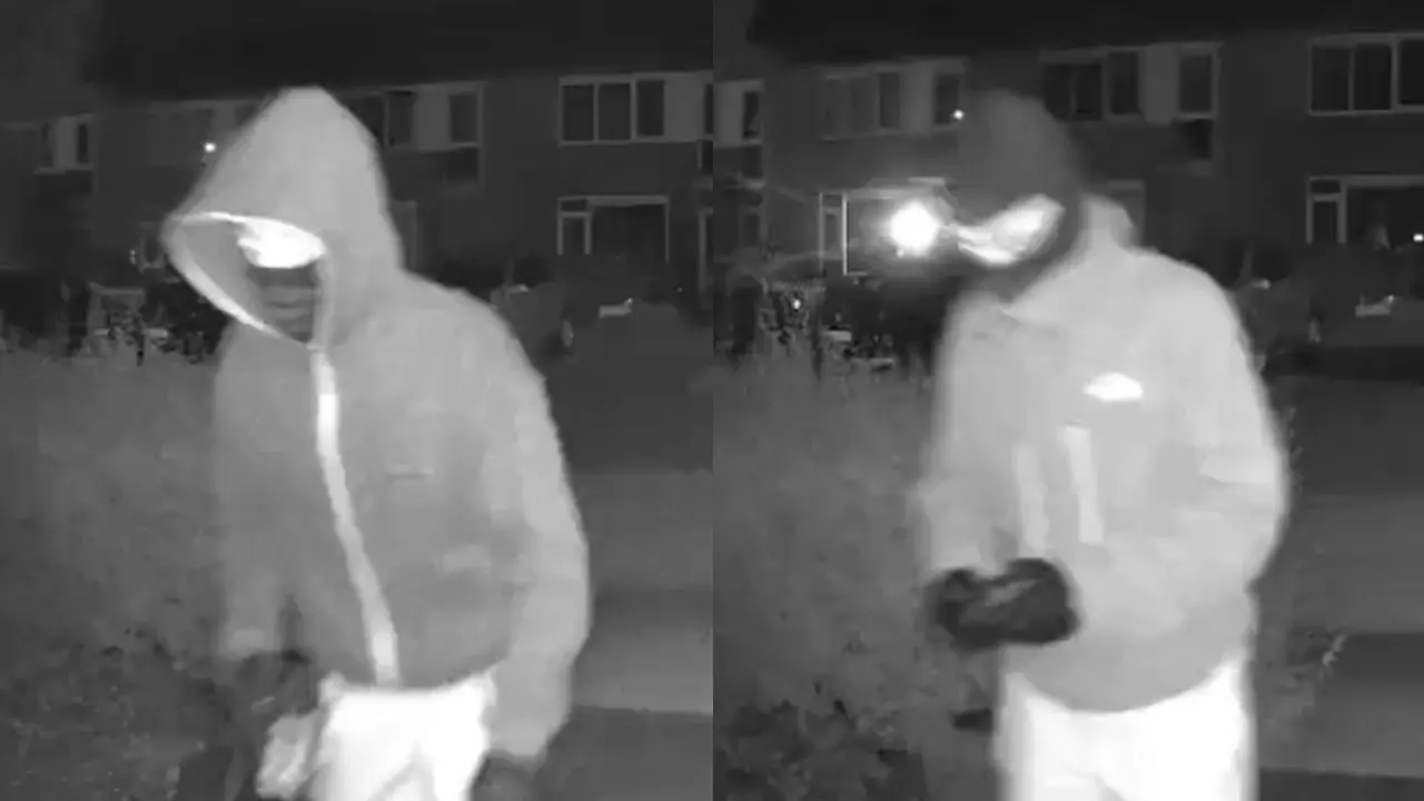 Politie deelt beelden van verdachte na reeks explosies bij woningen in Assen
