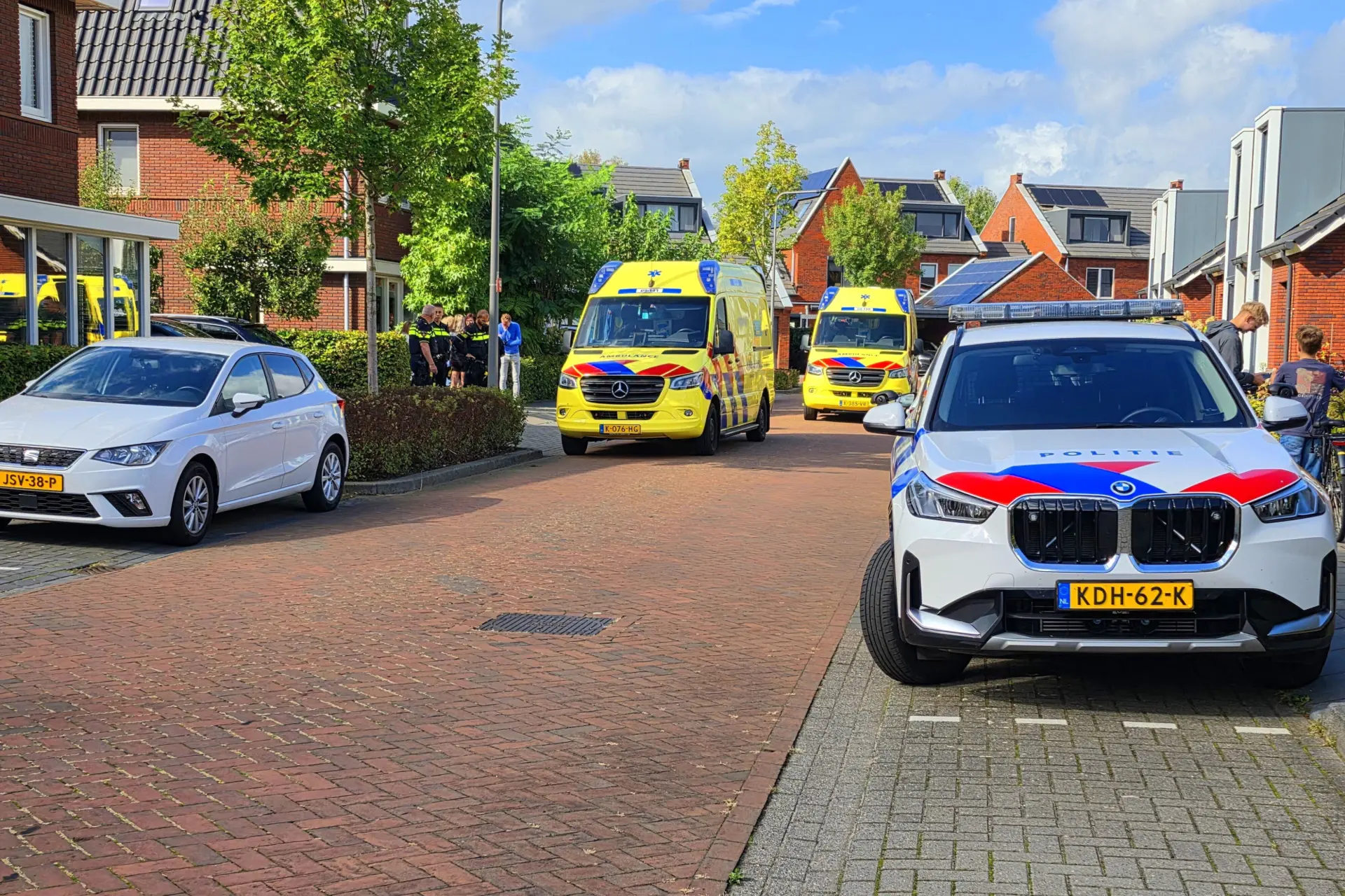 Persoon gereanimeerd na ernstig incident in Veenendaal