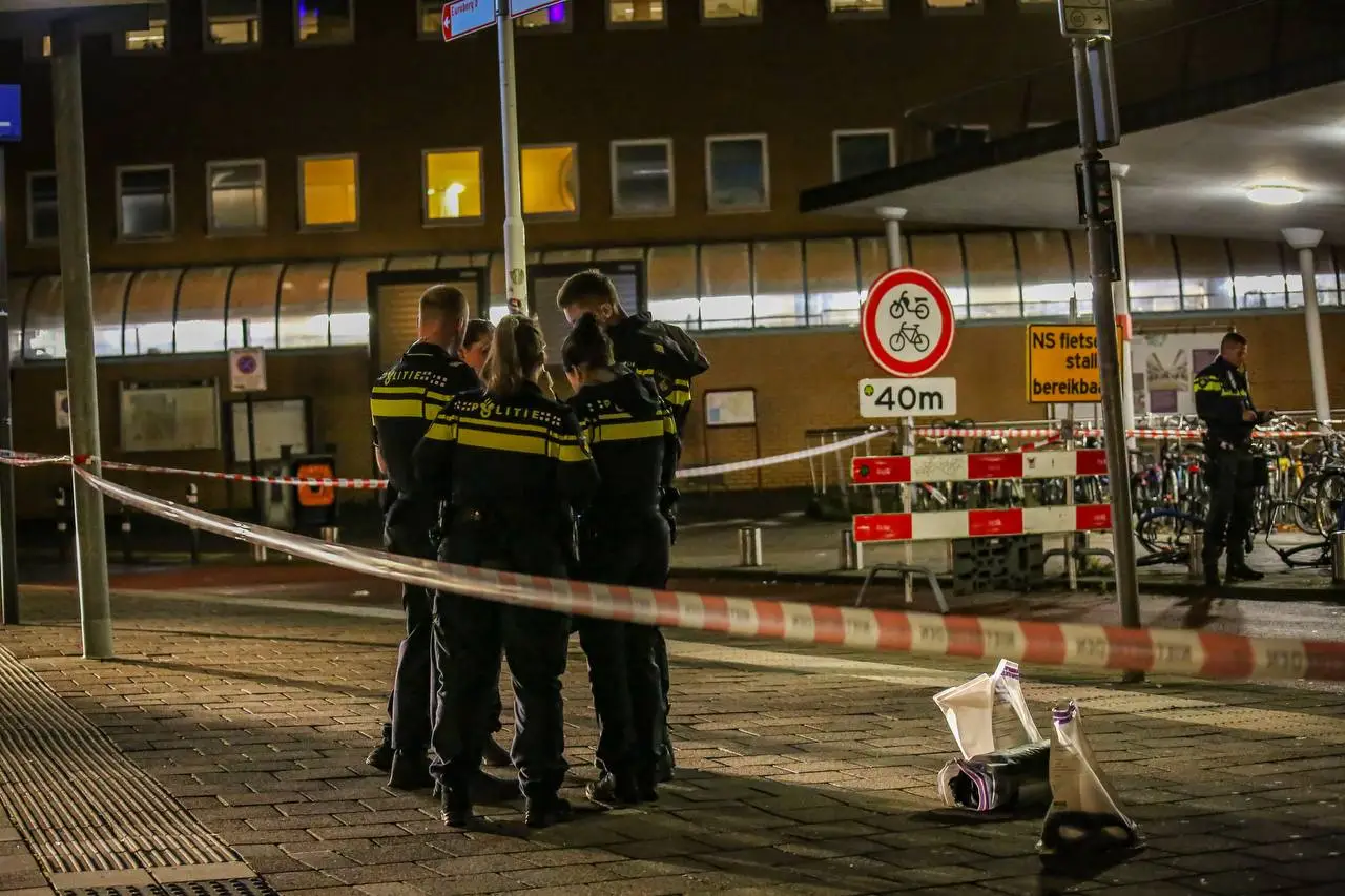 Steekincident na vechtpartij op Stationsplein Groningen