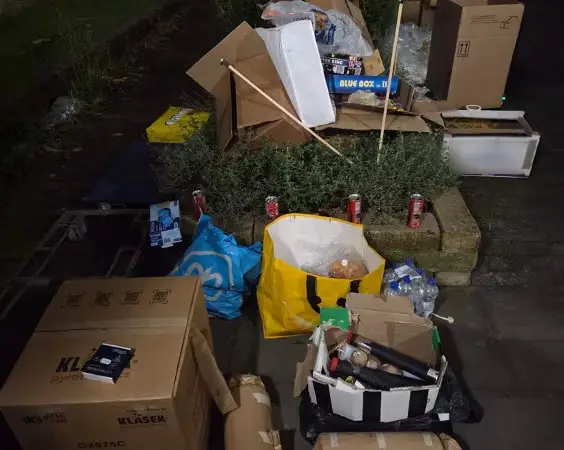 Ruim 570 kilo vuurwerk gevonden in woning Hellevoetsluis: man (33) aangehouden