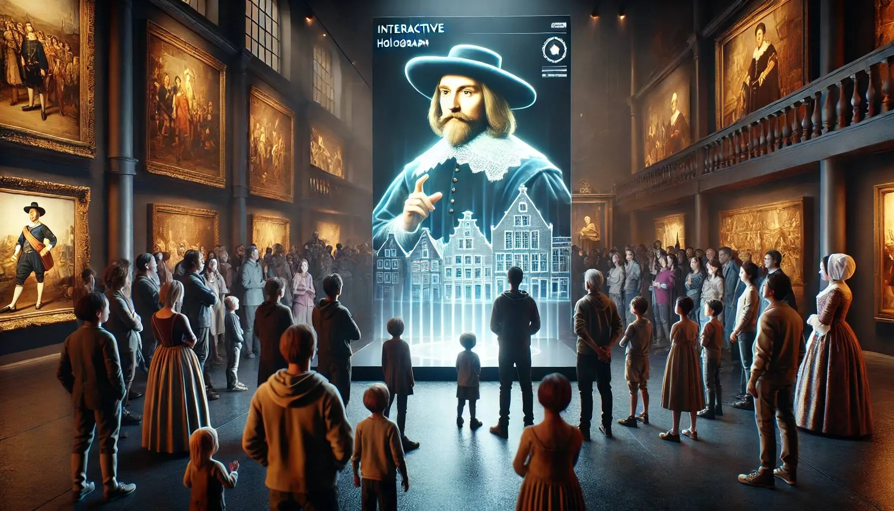 AI-brengt Nederlandse historische figuren tot leven als hologram