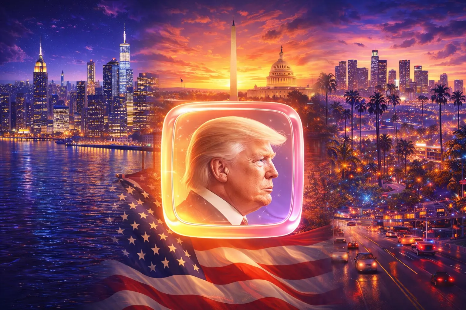 Trump waarschuwt voor banenmarkt in 2026: We gaan veel 'artificiele dingen' aannemen