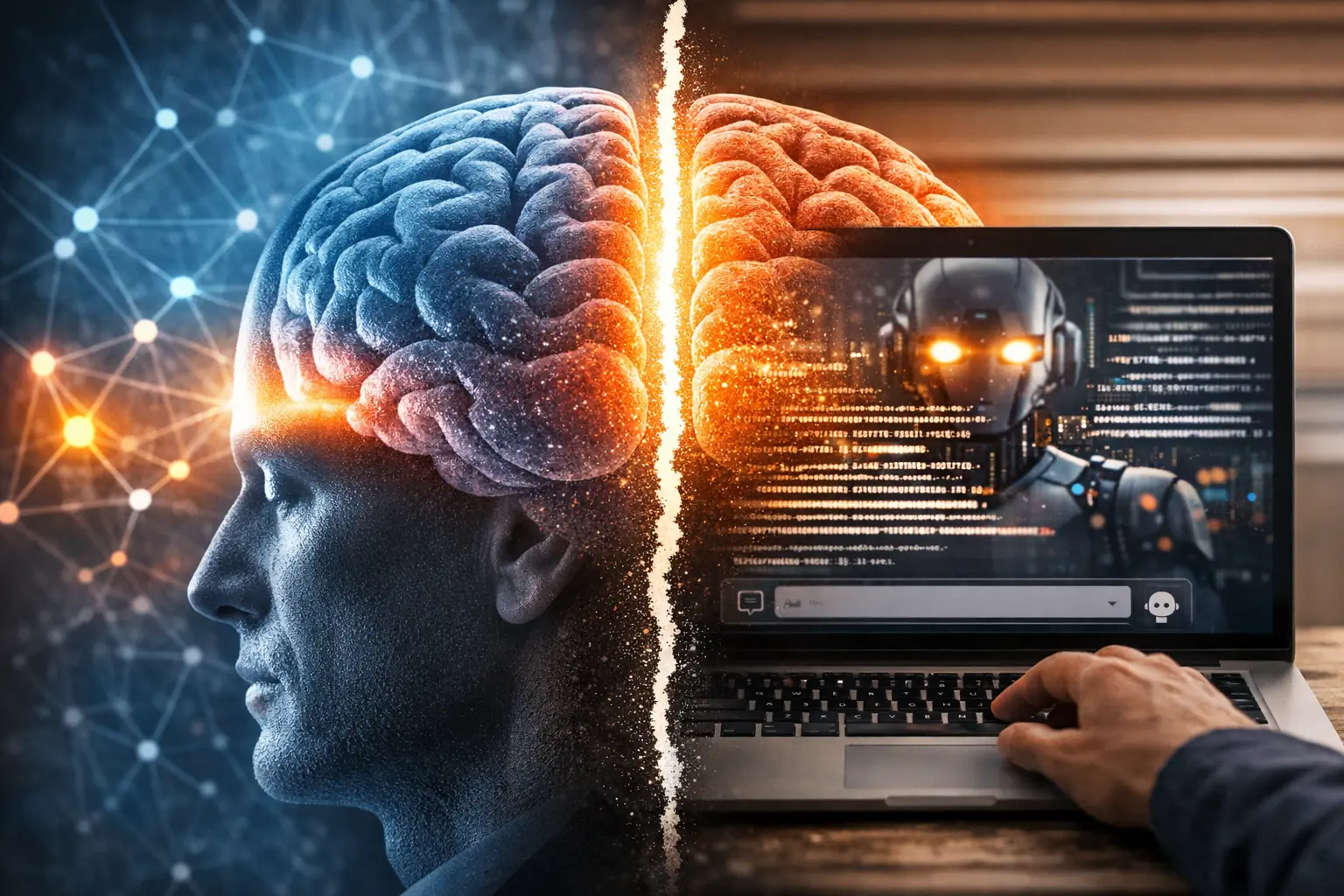 Lijkt AI op een ‘gespleten brein’? Deze theorie zet mens en machine onder druk