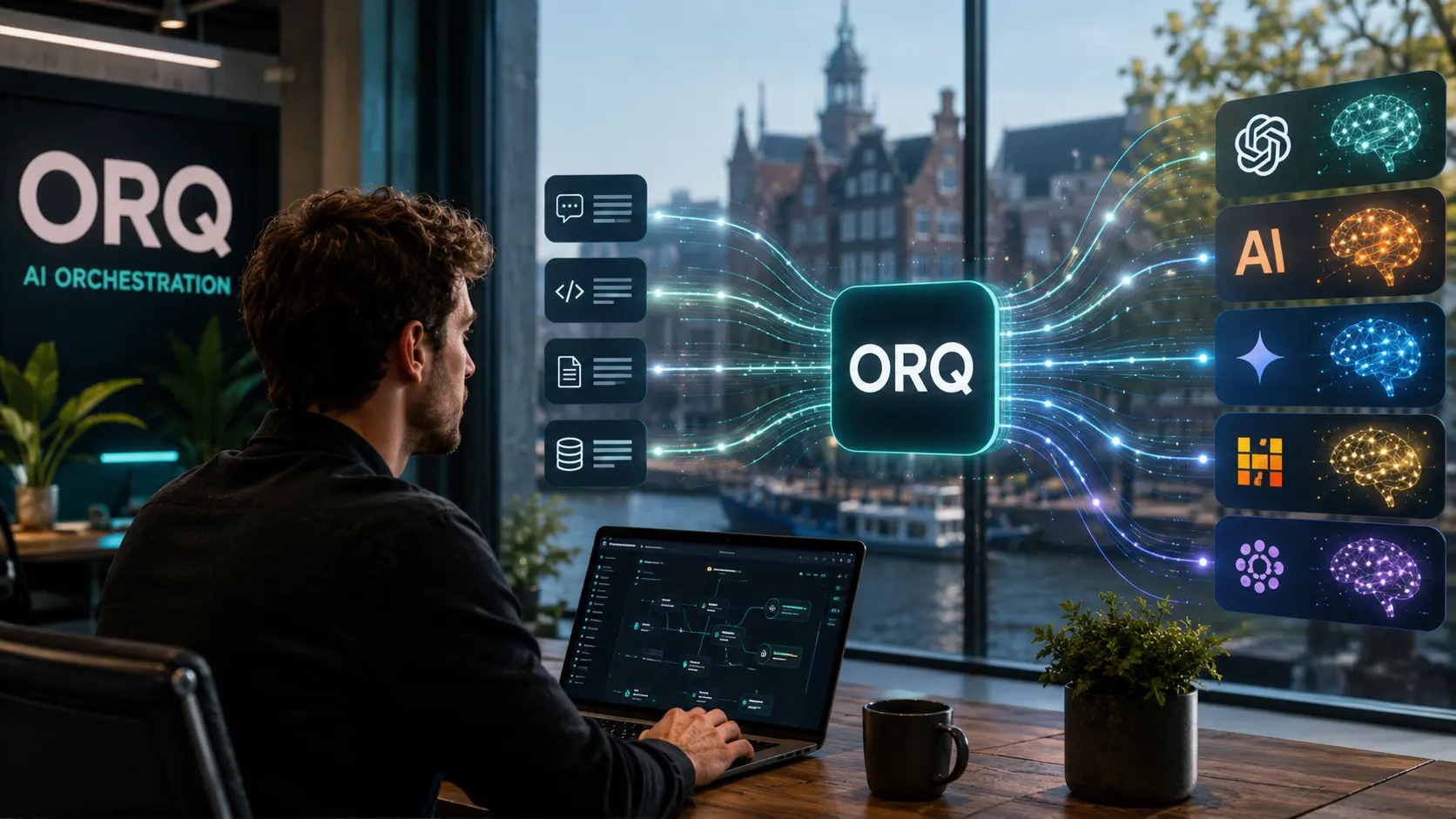 Wat is ORQ Nederlandse start-up helpt bij het koppel van verschillende AI's