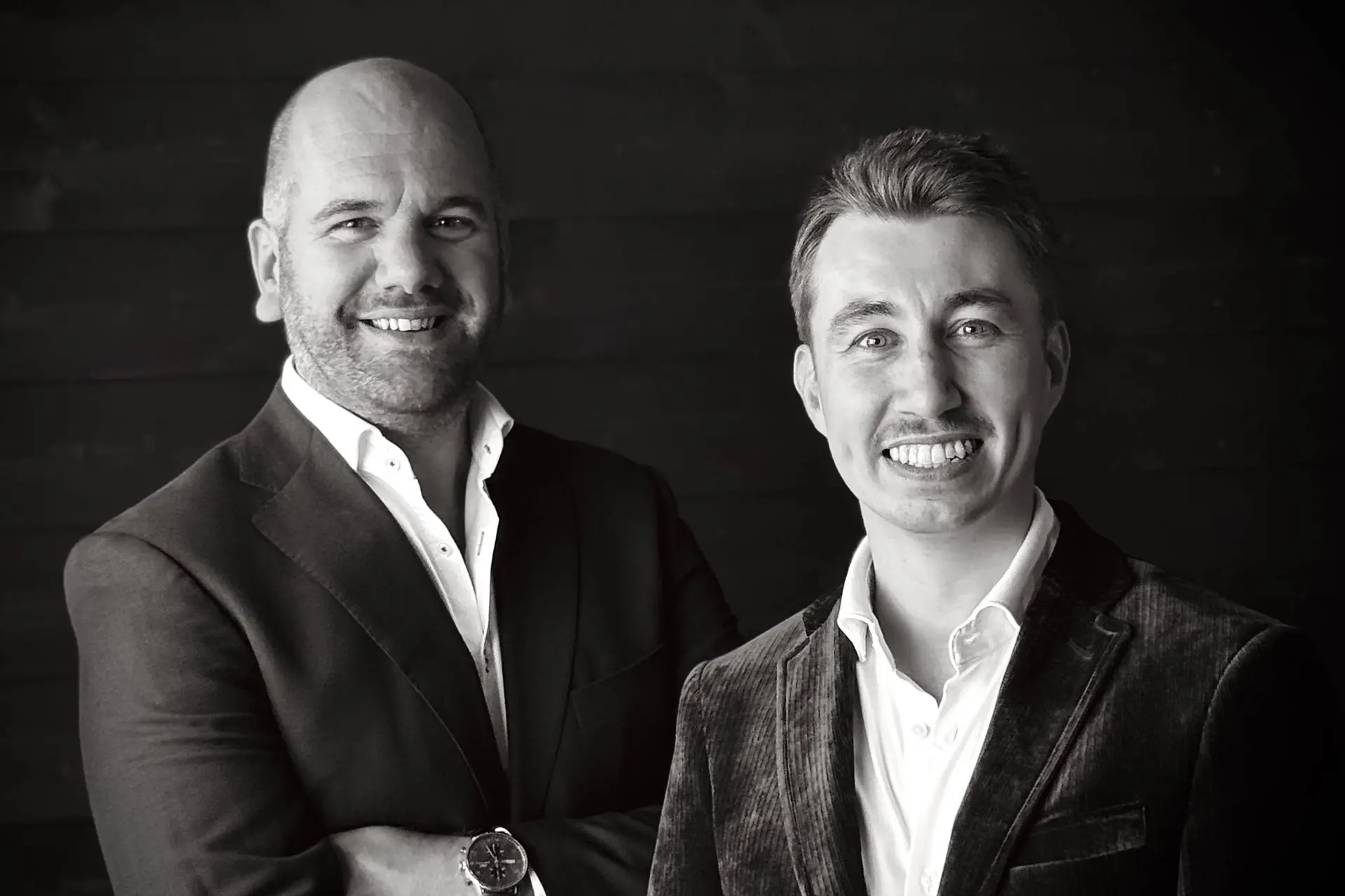 Oprichters van LemmaBase Joost Cordes (CCO) en Ben Rogmans (CEO)