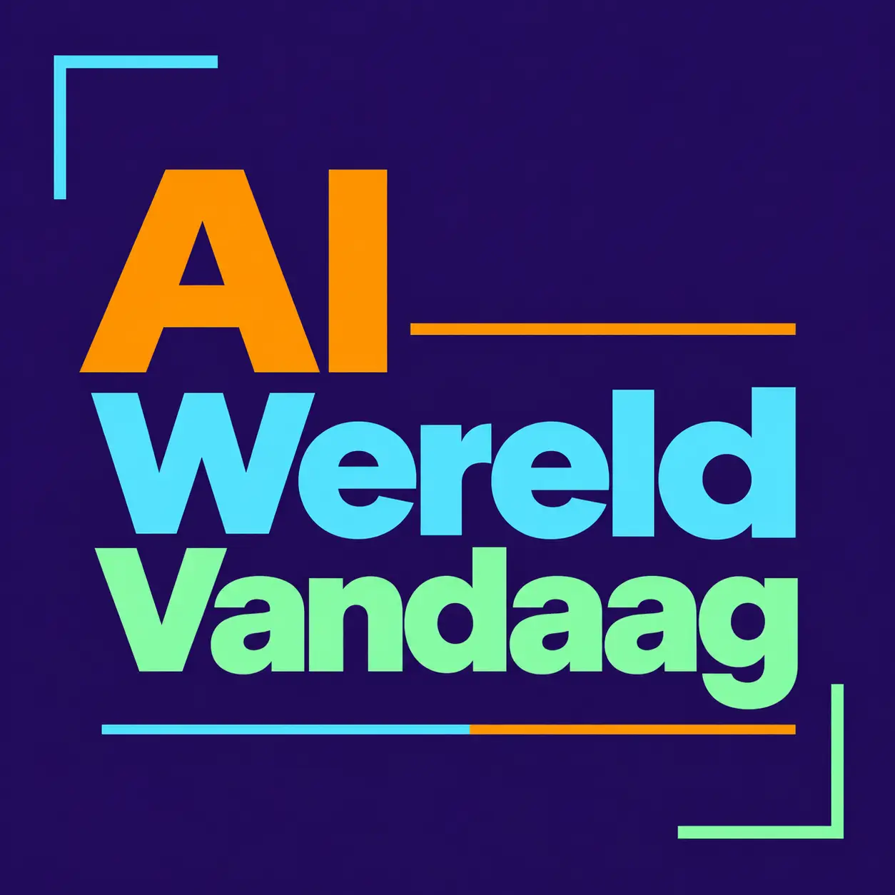 AI Wereld Vandaag Podcast Cover