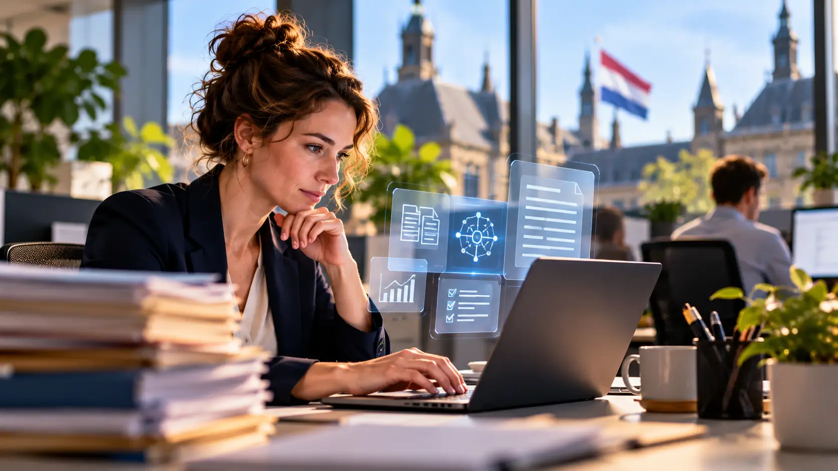 Ambtenaren moeten met AI productiever werken, besparingsplan volgt in 2027