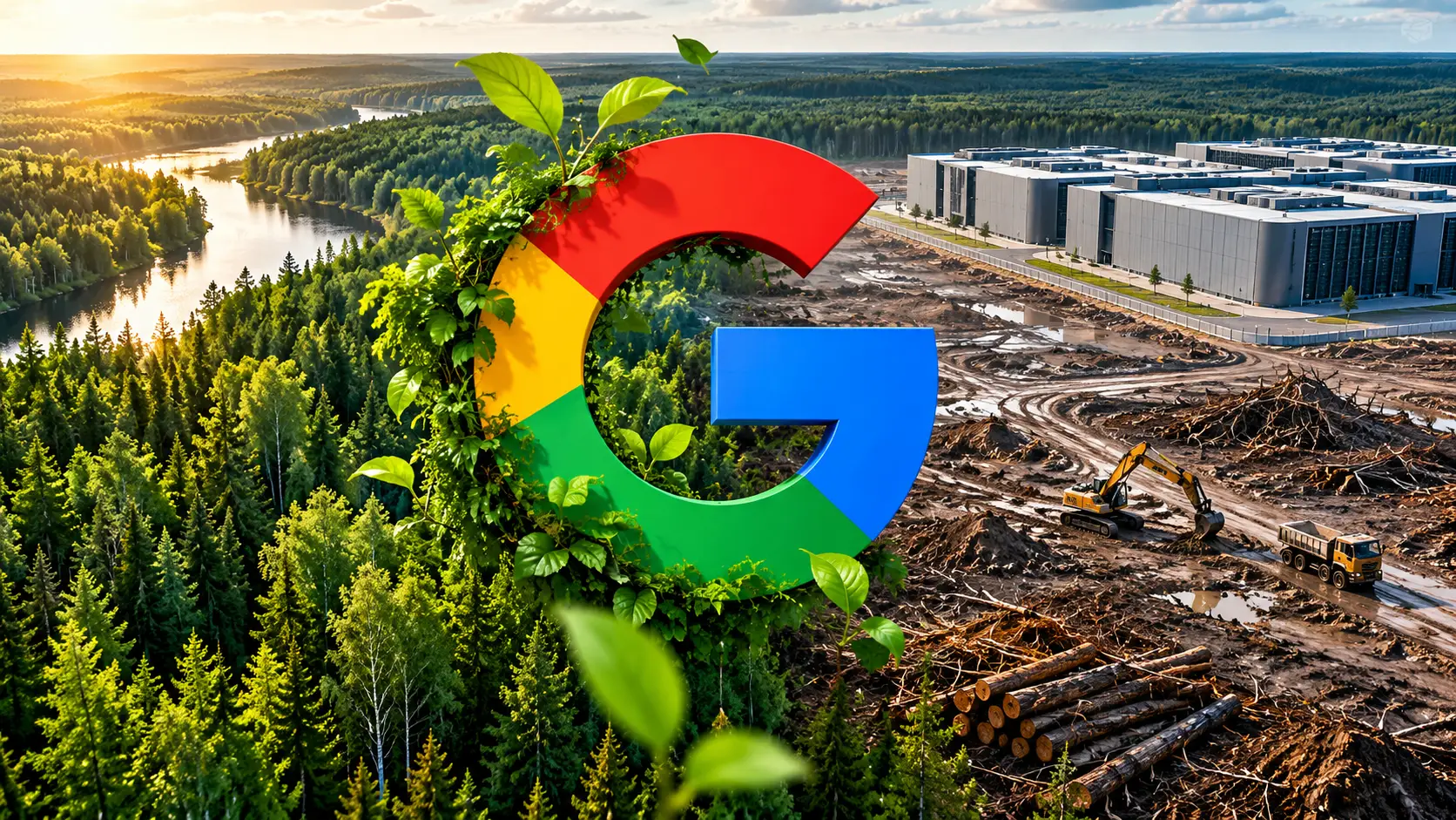 Google kapt naar schatting 250.000 bomen voor AI-datacenter in Finland