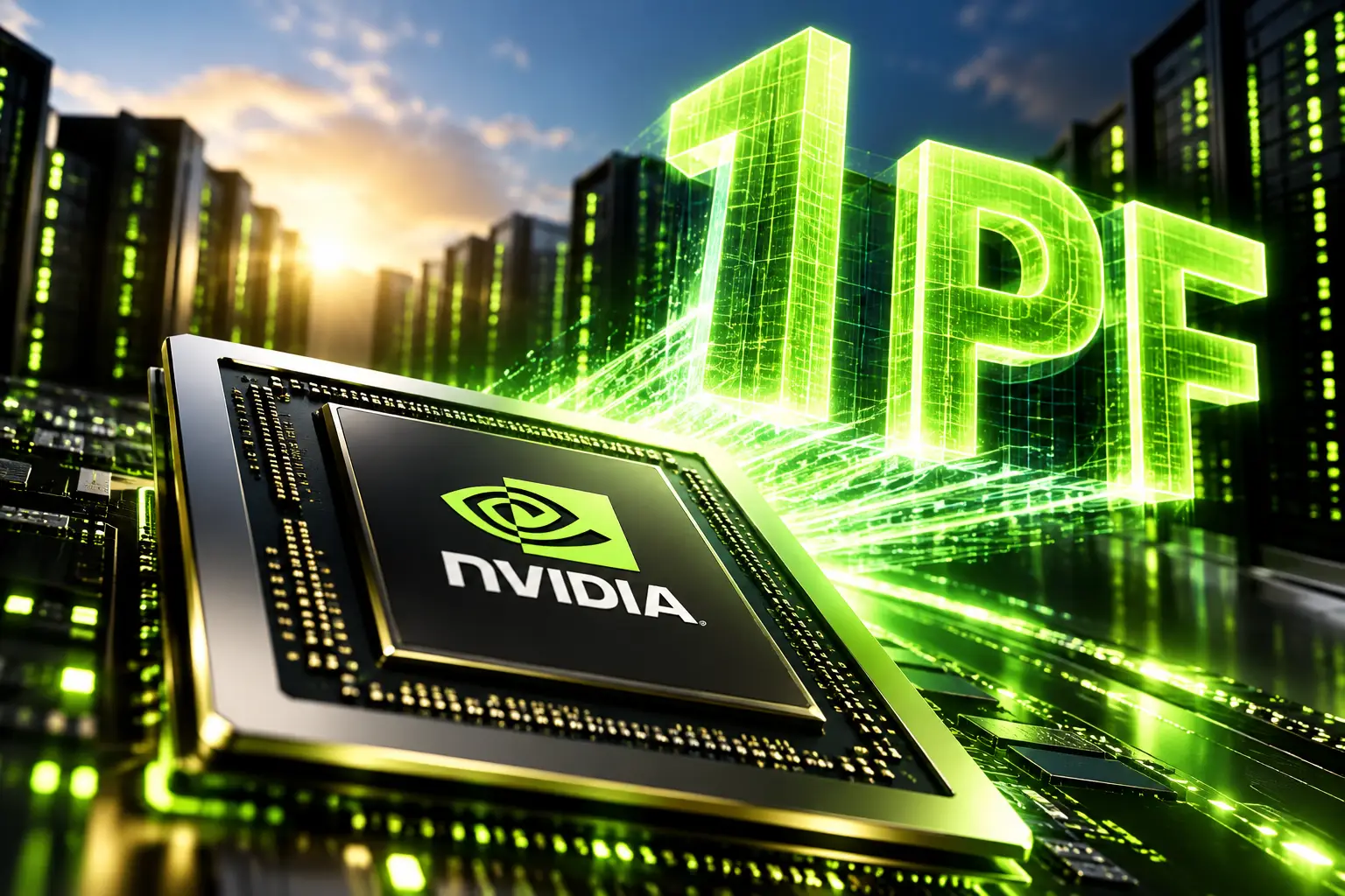Nvidia belooft maximaal één petaflop AI-rekenkracht