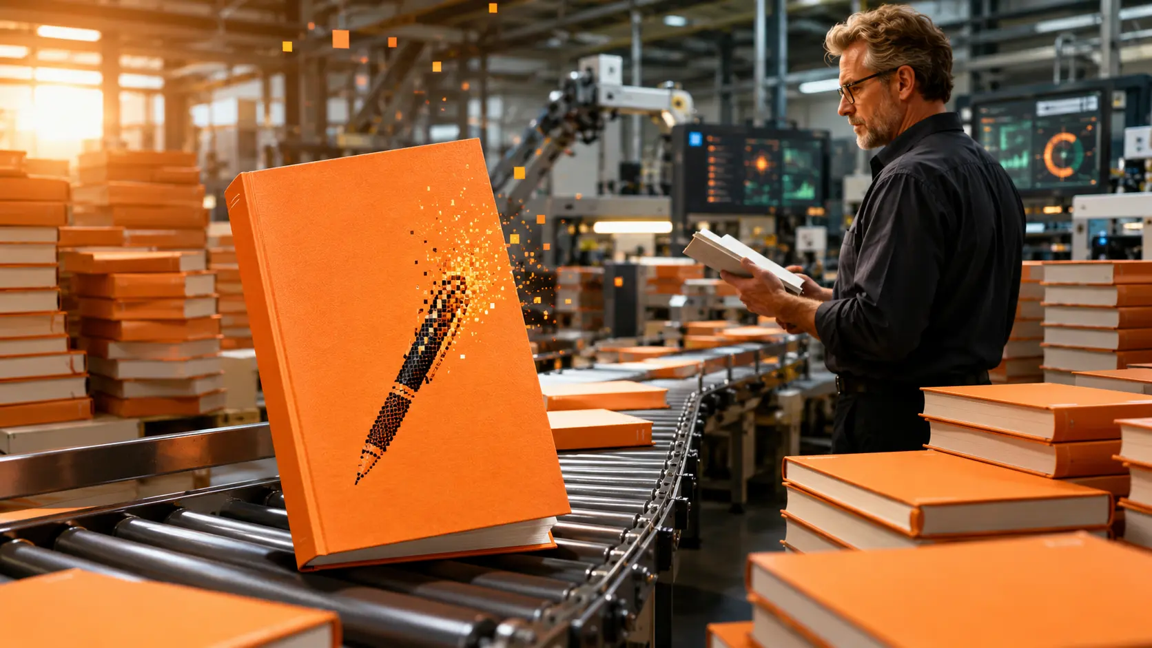 Dutch AI publisher churns out 10 books a day