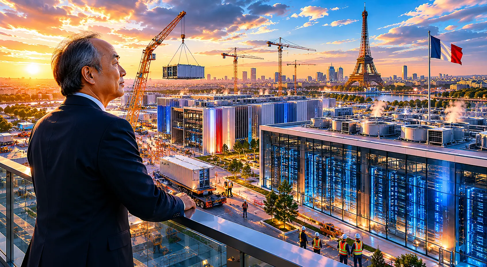 SoftBank wil €75 miljard investeren in Franse AI-datacenters