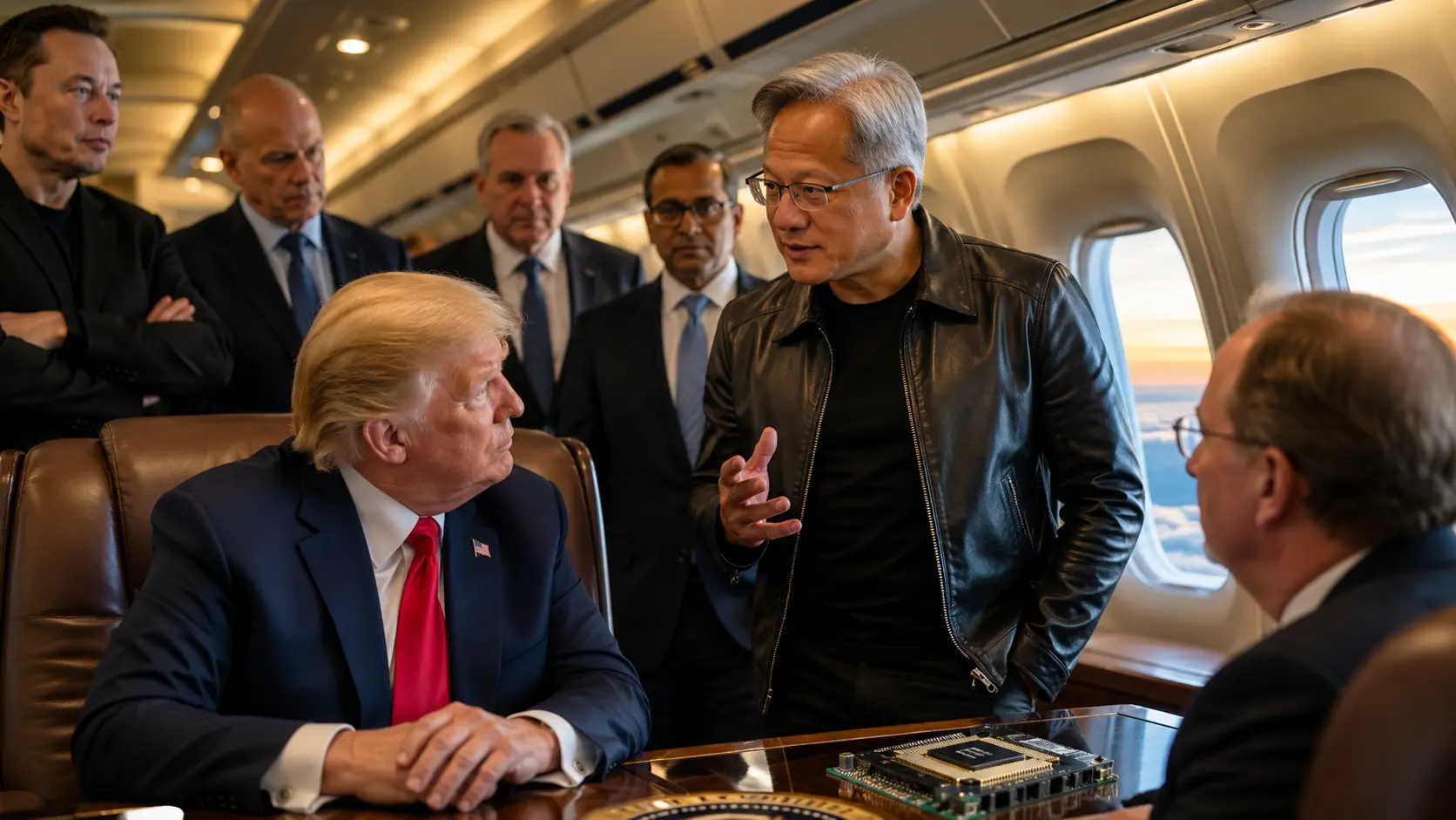 Trump neemt tech-kopstukken mee naar China-overleg met Xi