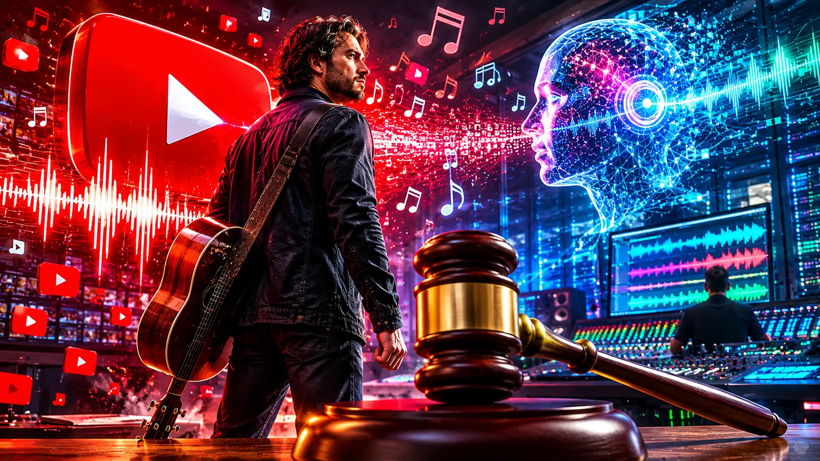 Google zou YouTube-muziek gebruiken om AI te trainen