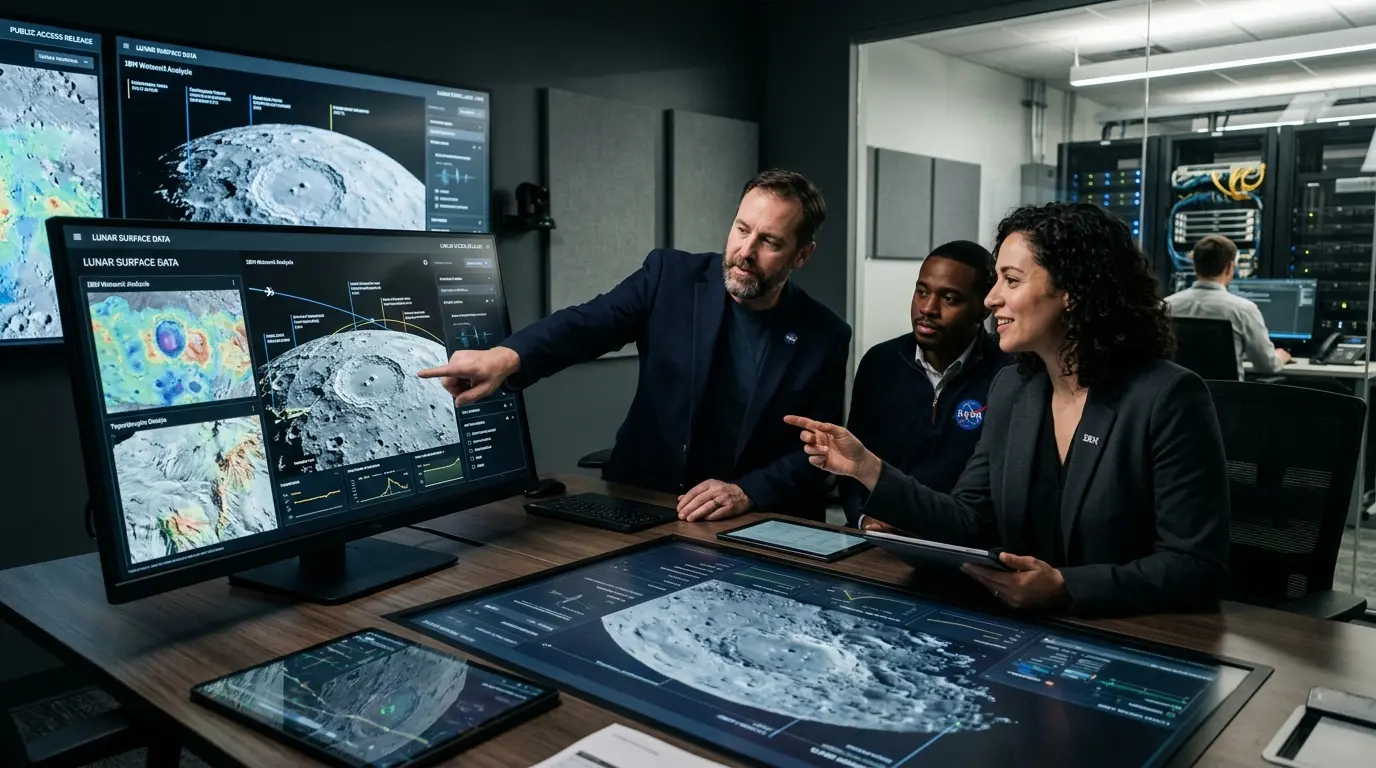 NASA and IBM Release Secret Lunar Intelligence for Public Use