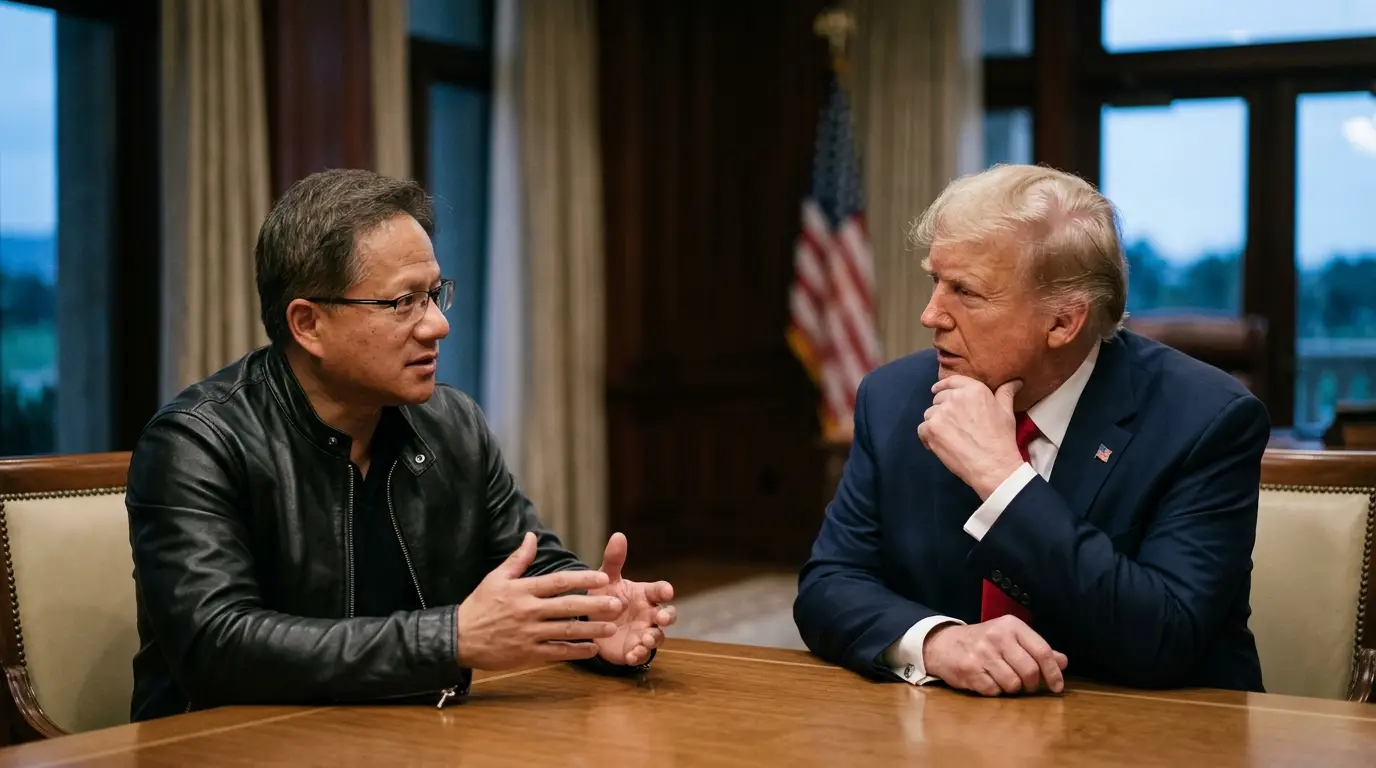 Nvidia Chief Aligns With Trump to Secure American AI Supremacy