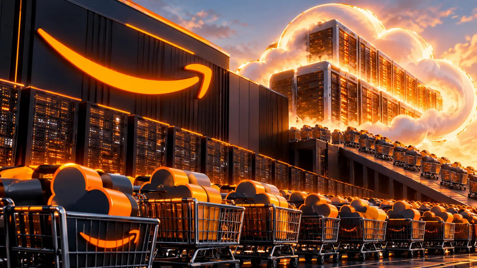 Amazon heeft bijna alle grote cloudcapaciteit tot 2028 al verkocht