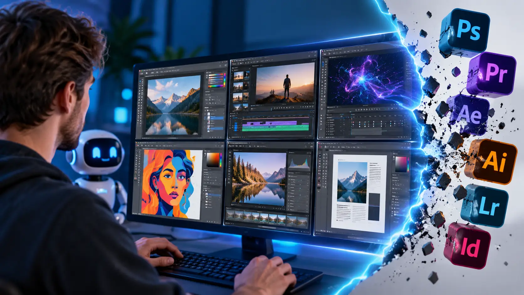 Man bouwt met AI gratis alternatieven voor Photoshop en Premiere Pro dit kun je ermee