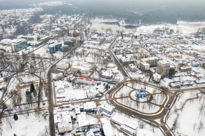 Druskininkuose ruošiamasi rekonstruoti M. K. Čiurlionio paminklo skverą, Vilniaus alėją