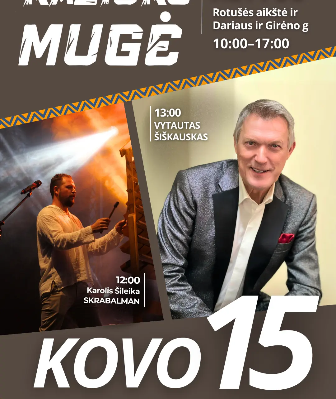 Kovo 15 d. Alytuje –  jau tradicija tapusi Kaziuko mugė su muzikine programa!