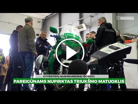 Gyventojų nusiskundimai išgirsti: pareigūnams nupirktas triukšmo matuoklis