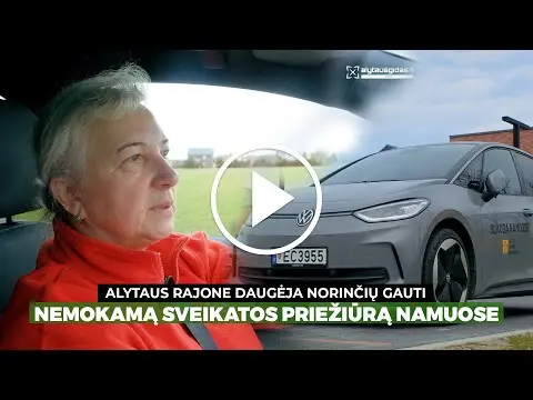 Alytaus rajone daugėja norinčių gauti nemokamą sveikatos priežiūrą namuose