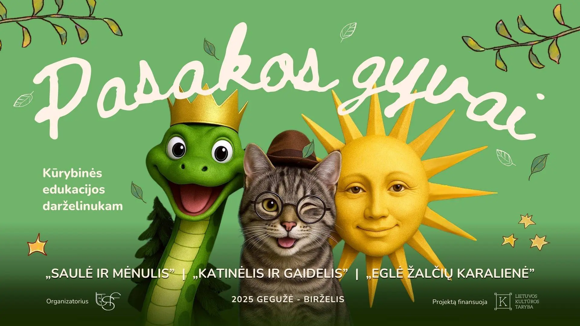 Alytaus miesto lopšeliuose-darželiuose prasidėjo teatro edukacijų ciklas „Pasakos gyvai