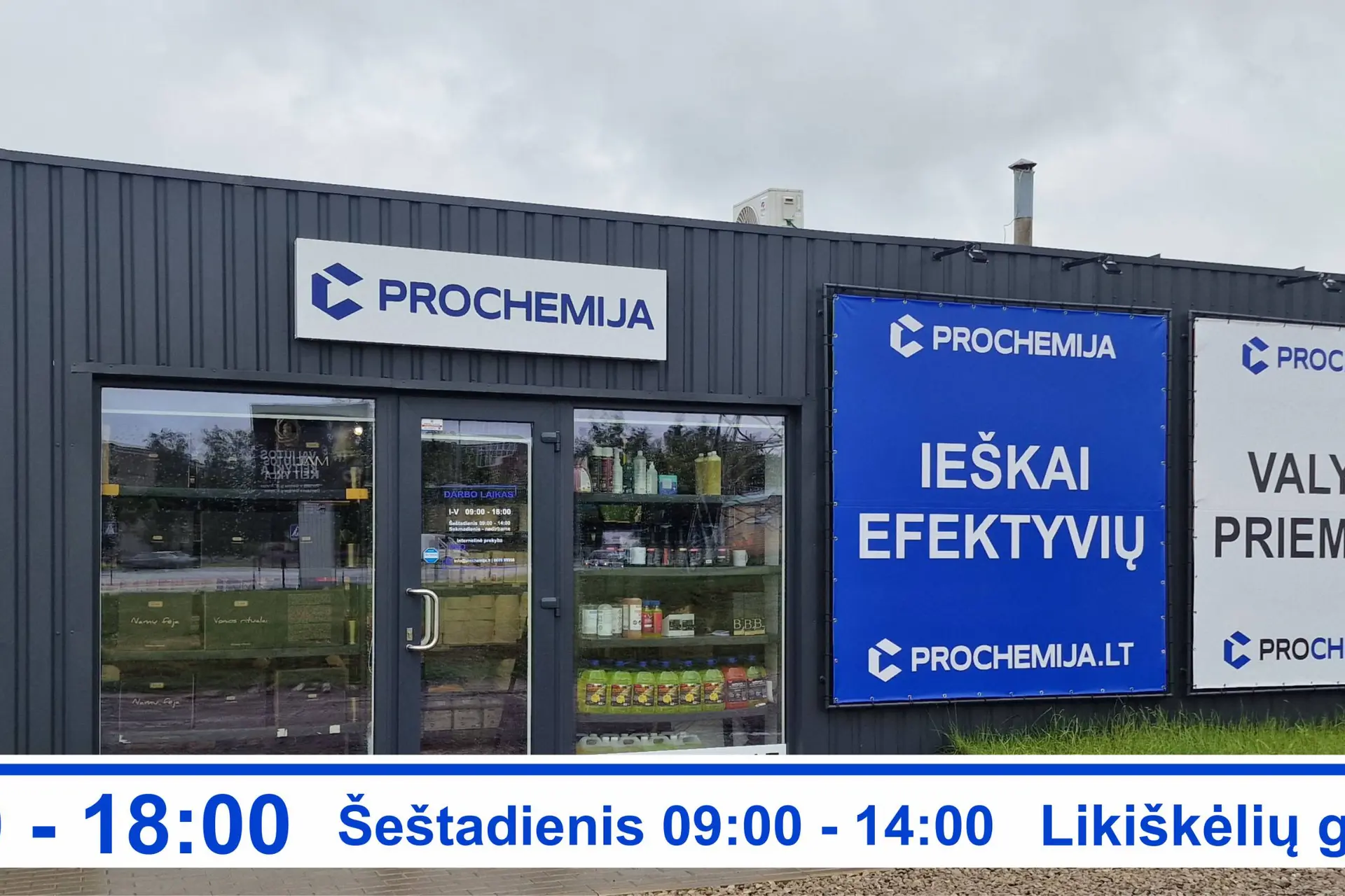 Alytuje atidaryta nauja valymo priemonių parduotuvė „PROCHEMIJA“