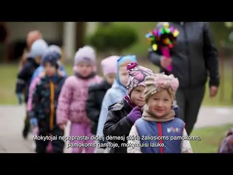 Alytaus darželiui – apdovanojimas už vaikų ir gamtos ryšio kūrimą