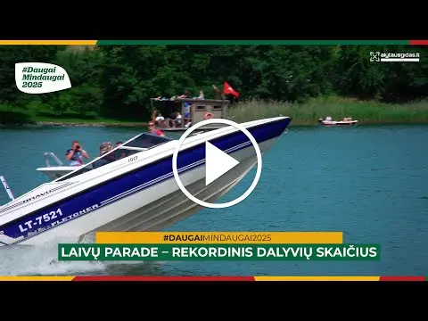 Laivų parade – rekordinis dalyvių skaičius